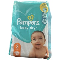 Pampers Baby-Dry Windeln Größe 3 (6-10kg), MONATSBOX, 5x 42 Stk, 210 Stk Neu OVP