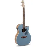 Applause E-Akustikgitarre Jump OM Cutaway Electro Lagoon