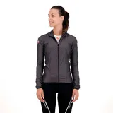 Castelli Damen Aria Shell Jacke (Größe XS, grau)