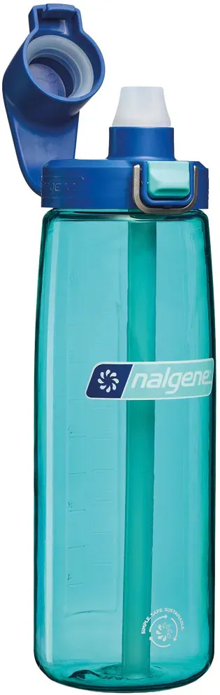 Nalgene Trinkflasche Straw Bottle 0,65L aqua