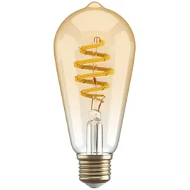 Hombli Filament Bulb CCT E27 ST64-Amber 2er-Set
