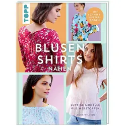 Blusenshirts nähen - Luftige Modelle aus Webstoffen