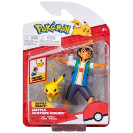Pokémon Battle Feature Figur Ash & Pikachu 12 cm