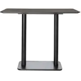 coco maison Bartisch 120 x 75 cm Schwarz