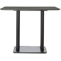 coco maison Bartisch 120 x 75 cm Schwarz