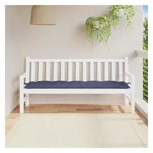 vidaXL Bankauflage 180 x 50 x 7 cm blau 1 St.
