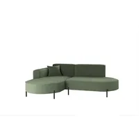 Kaiser möbel Ecksofa, Sofa L-Form Designer Modena Rein stoff