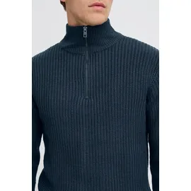 !Solid Troyer SOLID "Troyer SDArian", Herren, Gr. S, blau (insignia blau), Obermaterial: 100% Polyacryl PAN., Pullover Troyer