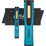 Hazet LED Lampen Set 1979W2/3, wireless charging, 3-teilig, inkl. Pen Light,LED-Lampe, dual wireless charging pad, USB-C Kabel, Netzteil