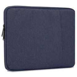 Cadorabo Laptoptasche Laptop / Tablet Tasche 15.6 Zoll, Laptoptasche - Stoff - 15,6 Zoll blau