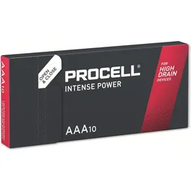 Duracell Procell Intense AAA - LR03, 1.5V 10 Stk., AAA, 1222 mAh), Batterien im 10er