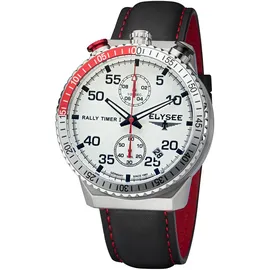 Elysee Rally Timer I Quarz Edelstahl 44 mm 80530