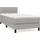vidaXL Boxspringbett 100 x 200 cm Hellgrau