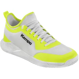 Kempa Kourtfly Handballschuhe Kinder weiß/fluo gelb 39