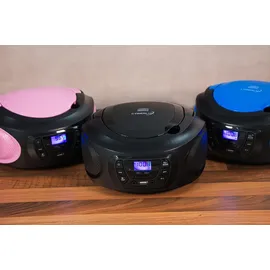 Cyberlux Tragbarer CD-Player Kinder Radio schwarz