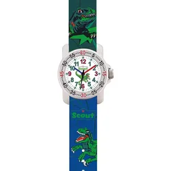 Scout Jungen Armbanduhr Action Boys 280376043 Dino Hunter