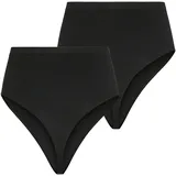 MAMALICIOUS® 2er-Pack Umstands-Strings Heal, schwarz, L