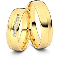 Trauringe Cottbus 585er Gelbgold - 3159