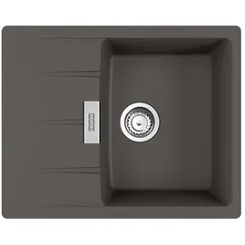 Franke Centro CNG 611-62 links Einbauspüle schiefergrau Handbetätigung 620 x 500 mm