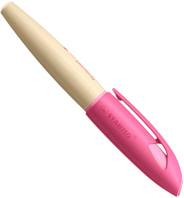 Füller Stabilo® Easybirdy Timber Feder A Für Linkshänder In Rosa