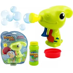 Pistolen-Dinosaurier für Seifenblasen - Neon Grün