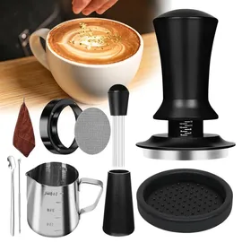 Y-Step Kaffee Tamper 51mm Set 25-teilig