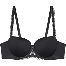 Triumph Wild Azalea Florale WHP Balconette-BH Schwarz 70F