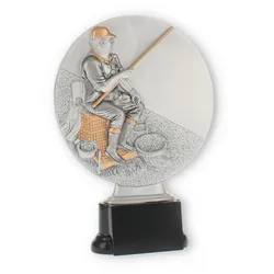 Pokal Angler Resinfigur 20cm
