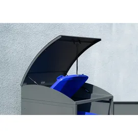 Westmann Mülltonnenbox Moderna 1 x 240 l Anthrazit 83 cm x 72 cm x 135 cm