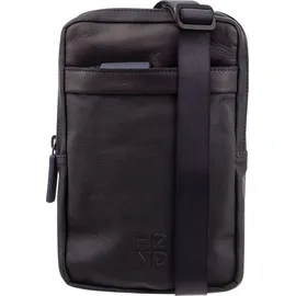 h2nd CityLights CL.14275 Umhängetasche Leder/Canvas Navy