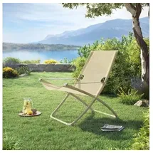 möbel garten emu Snooze Liegestuhl Stahl/Textilene Taupe