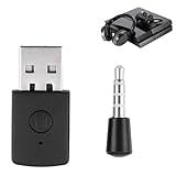 Mini USB 4.0 Bluetooth Adapter, Dongle Empfänger und Sender kompatibel mit PS4 Playstation Adapter Drahtloser Adapter Dongle Empfänger für Lautsprecher, Verstärker, Auto