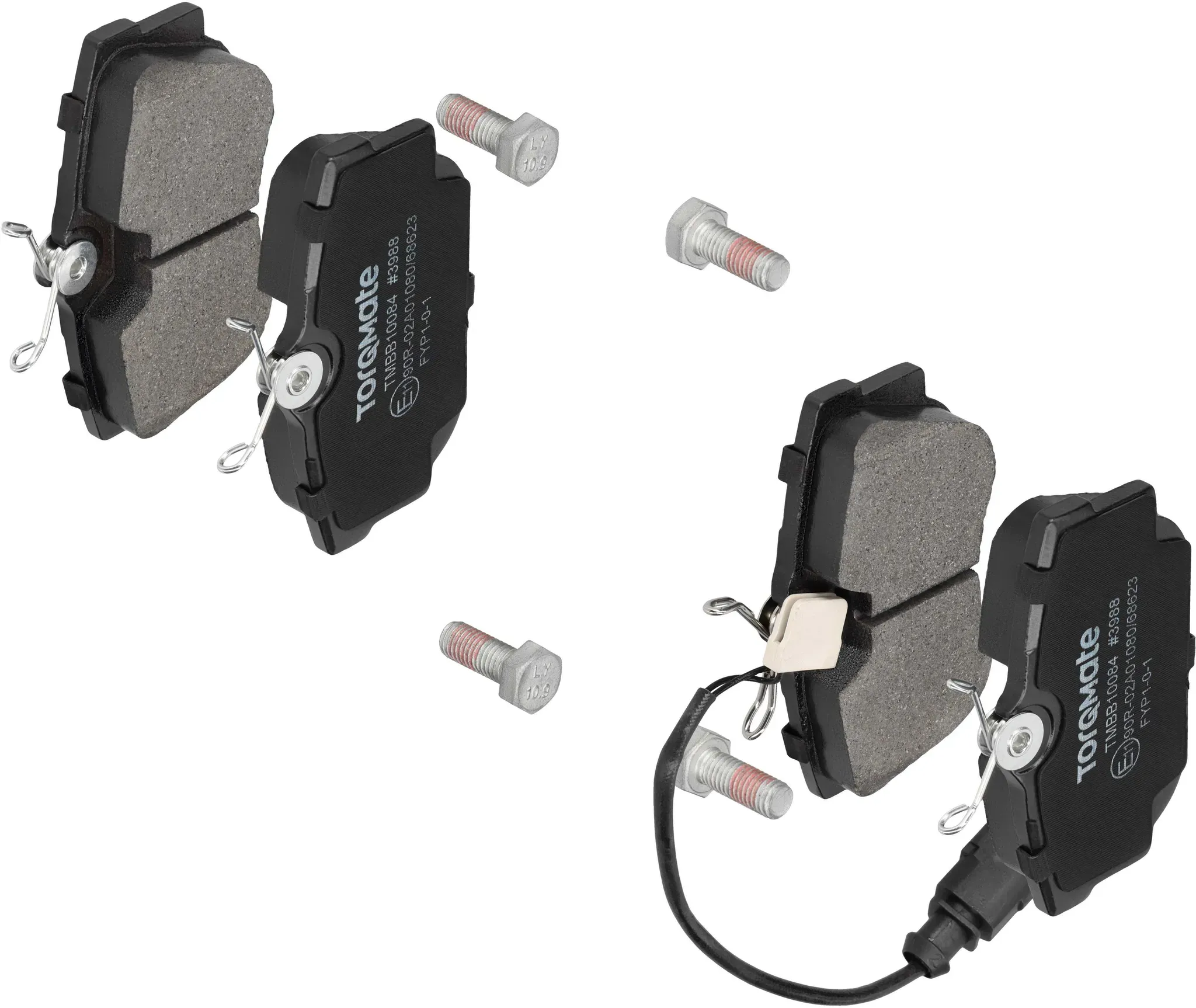 TORQMATE Bremsbelagsatz, Scheibenbremse tmbb10084 für VW VAG