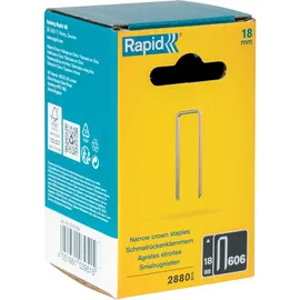 Rapid Tackerklammern 606/18 mm 2880 Stück