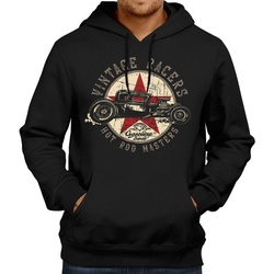 GASOLINE BANDIT® Kapuzensweatshirt für US Hot Rod Fans: Vintage Racer XL