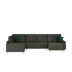 Wohnlandschaft   ¦ grau ¦ Maße (cm): B: 350 H: 67 T: 167.0