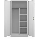 Jan Nowak Mehrzweckschrank 185 x 90 x 45 cm Grau
