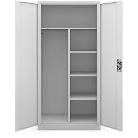 Jan Nowak Mehrzweckschrank 185 x 90 x 45 cm Grau
