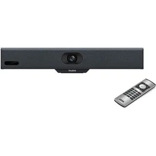 Yealink MeetingBar A10 für Microsoft Teams Rooms – 4K Kamera, 120° Weitwinkel, Auto-Framing, AI Noise Cancelling, 8 MEMS Mikrofone, Plug-and-Share, Kompatibel mit Zoom