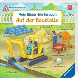 RAVENSBURGER 41919 Mein Bilder-Wörterbuch: Auf der Baustelle