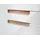 WELLTIME Siena Midischrank 40 x 105 x 27 cm Weiß