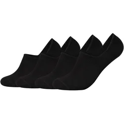 Camano Füßlinge »comfort«, (4er Pack), mit verstärkter Ferse für Langlebigkeit Camano black 43 (46)