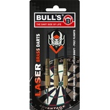 BULL'S Bulls 3 Steeldart Laser Brass Darts 20
