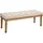 Homcom Sitzbank Polsterbank Creme 120 x 41 x 48 cm