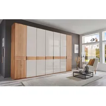 Wiemann Drehtürenschrank Cardiff 344,2 x 216 x 58 cm Braun/Weiß