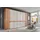Wiemann Drehtürenschrank Cardiff 344,2 x 216 x 58 cm Braun/Weiß