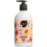 Organic Shop Hand Soap Rose & Peach 500ml