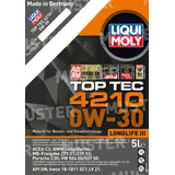 LIQUI MOLY Top Tec 4210 21605 0W-30 5 l