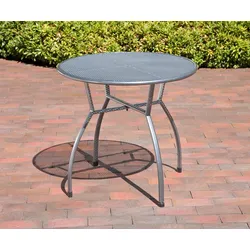 Gartentisch Toulouse Grau Stahl ca. 80x80x74cm