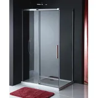 Polysan s.r.o. Komplettdusche ALTIS Rechteckige Duschkabine 1300x800mm L/R Variante, BxT: 130x80 cm, Polysan-AL4015CAL5915C-SET